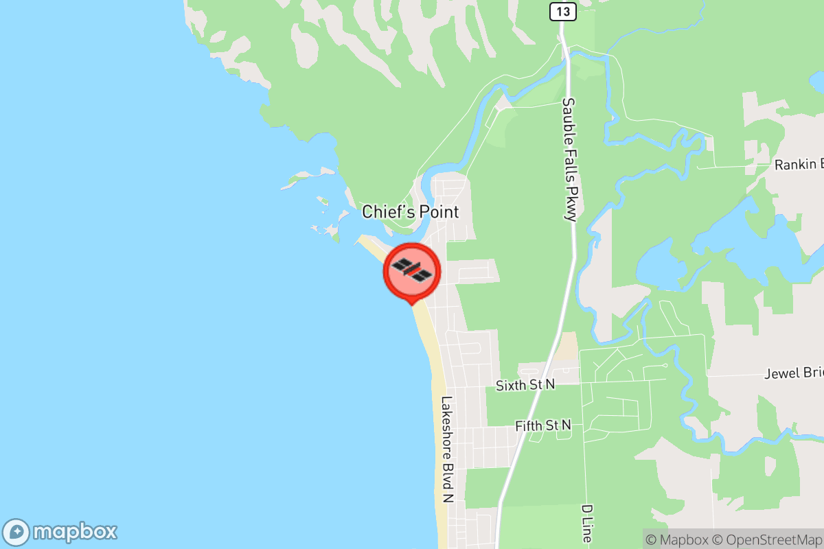 Static map screenshot of the place