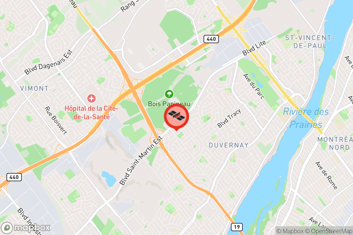 Static map screenshot of the place