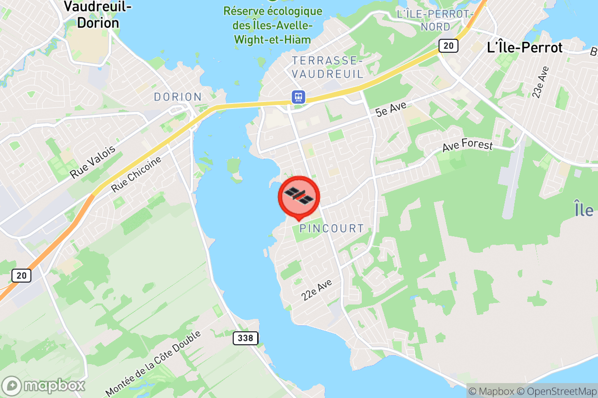 Static map screenshot of the place