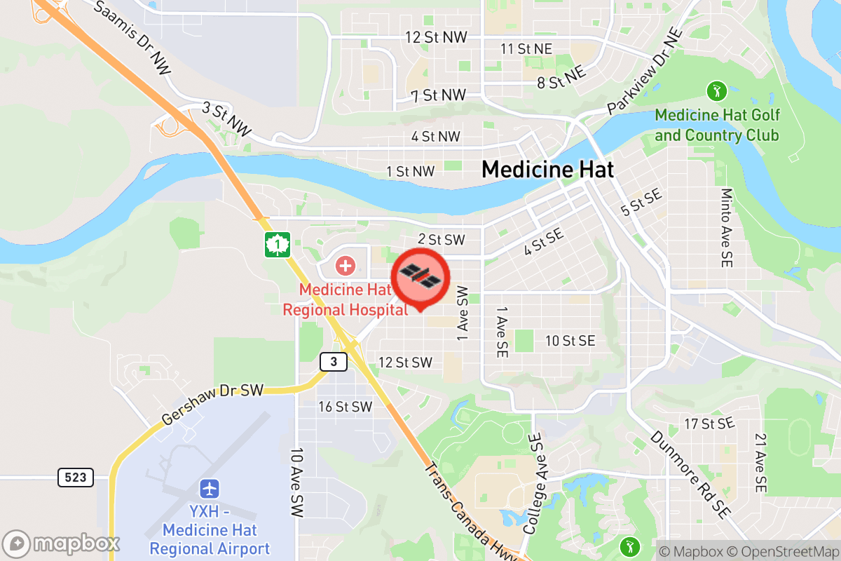 Static map screenshot of the place