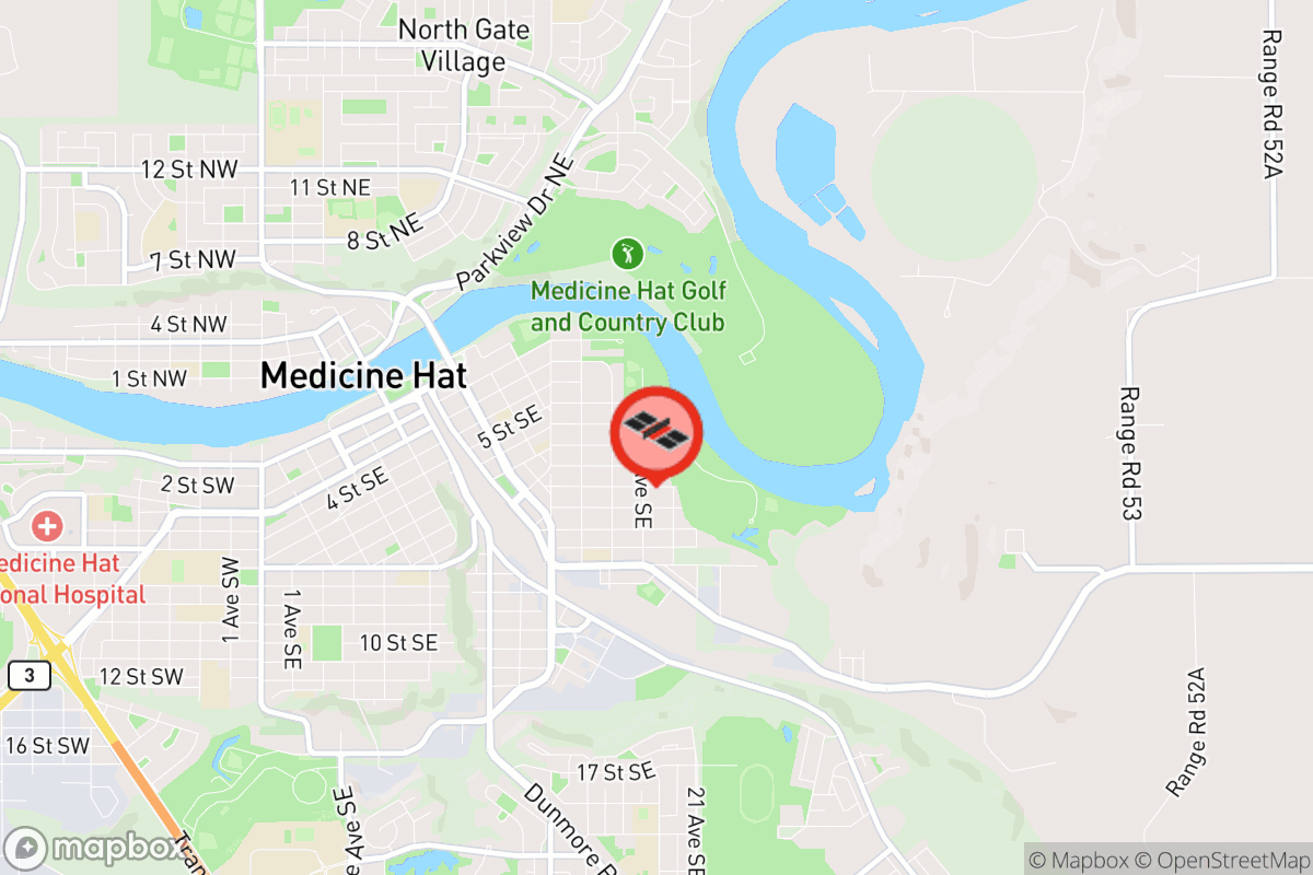 Static map screenshot of the place