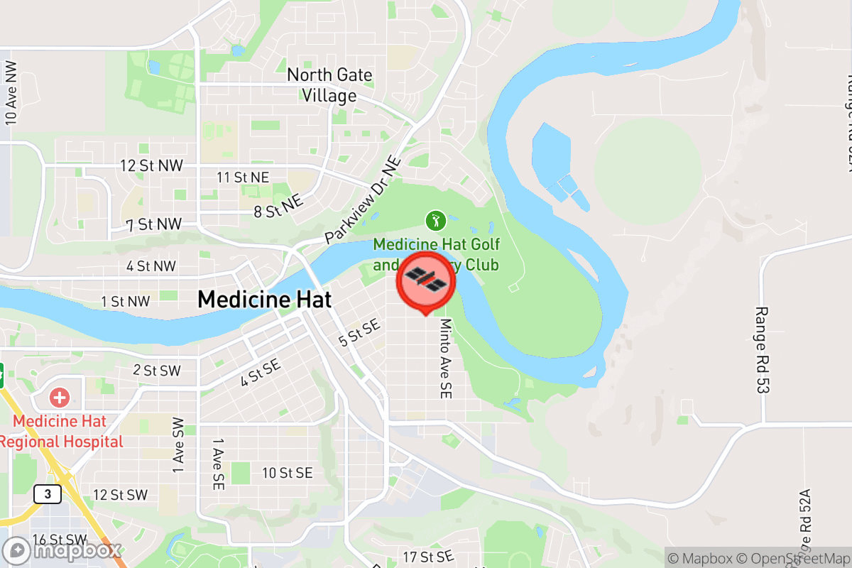 Static map screenshot of the place