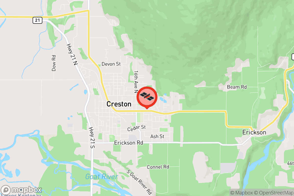 Static map screenshot of the place