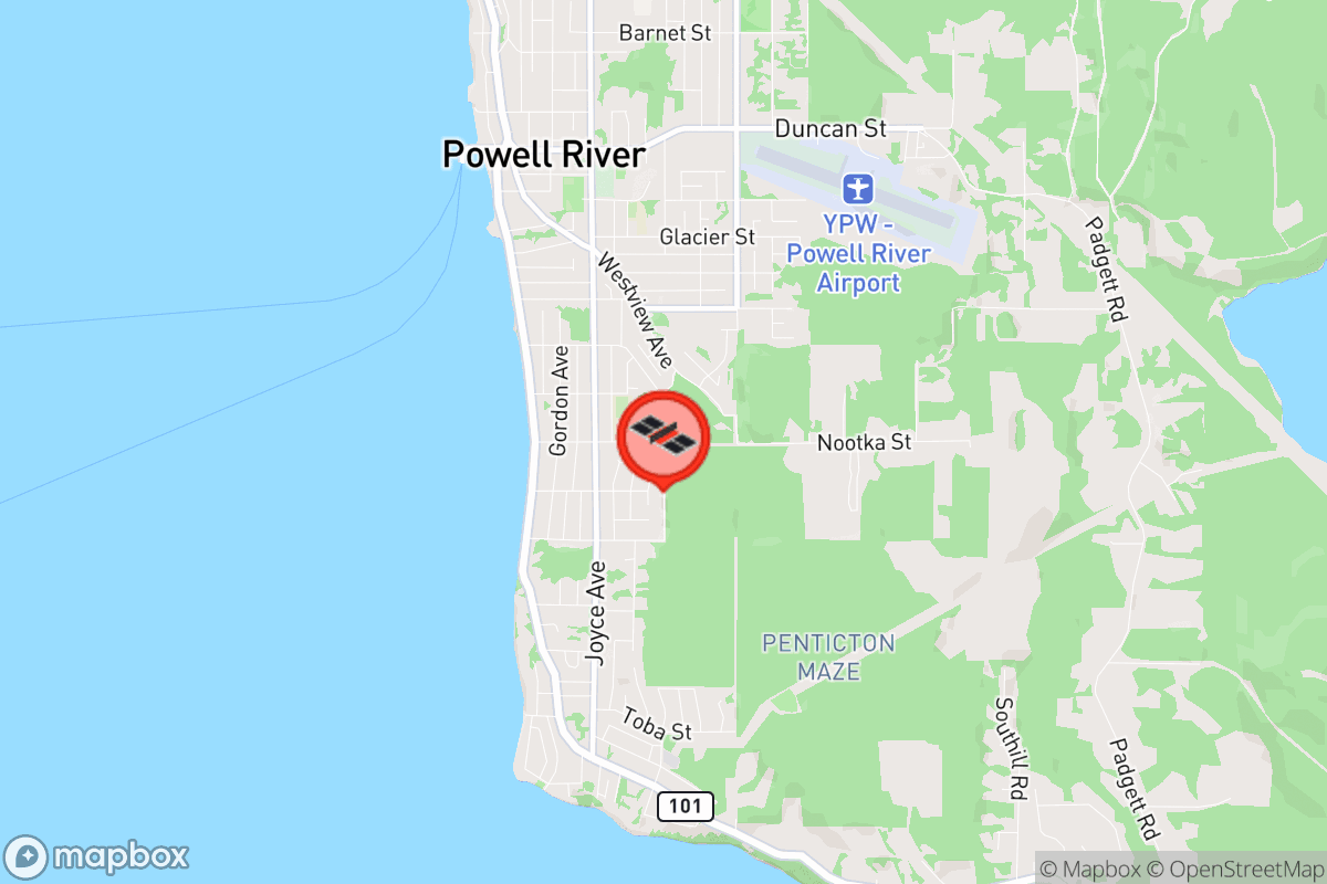 Static map screenshot of the place