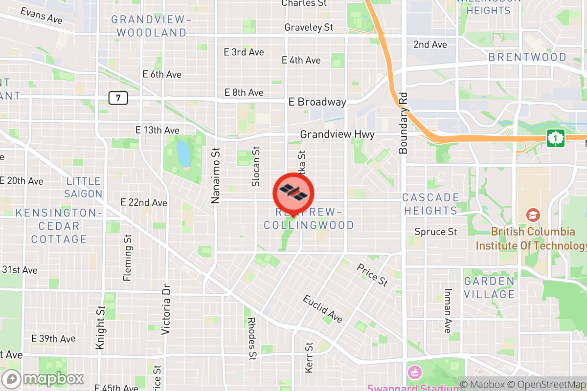 Static map screenshot of the place