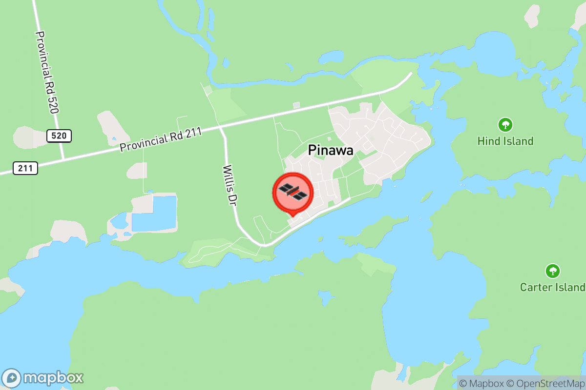 Static map screenshot of the place