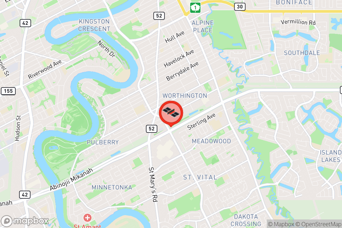 Static map screenshot of the place