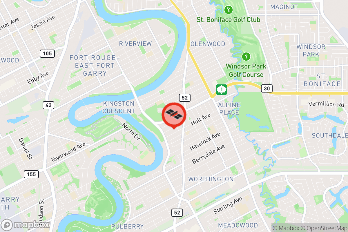 Static map screenshot of the place