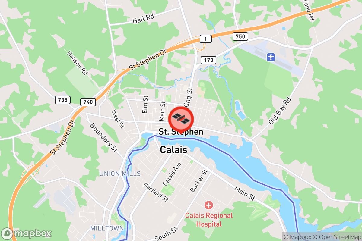 Static map screenshot of the place