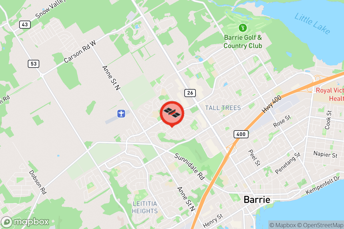 Static map screenshot of the place