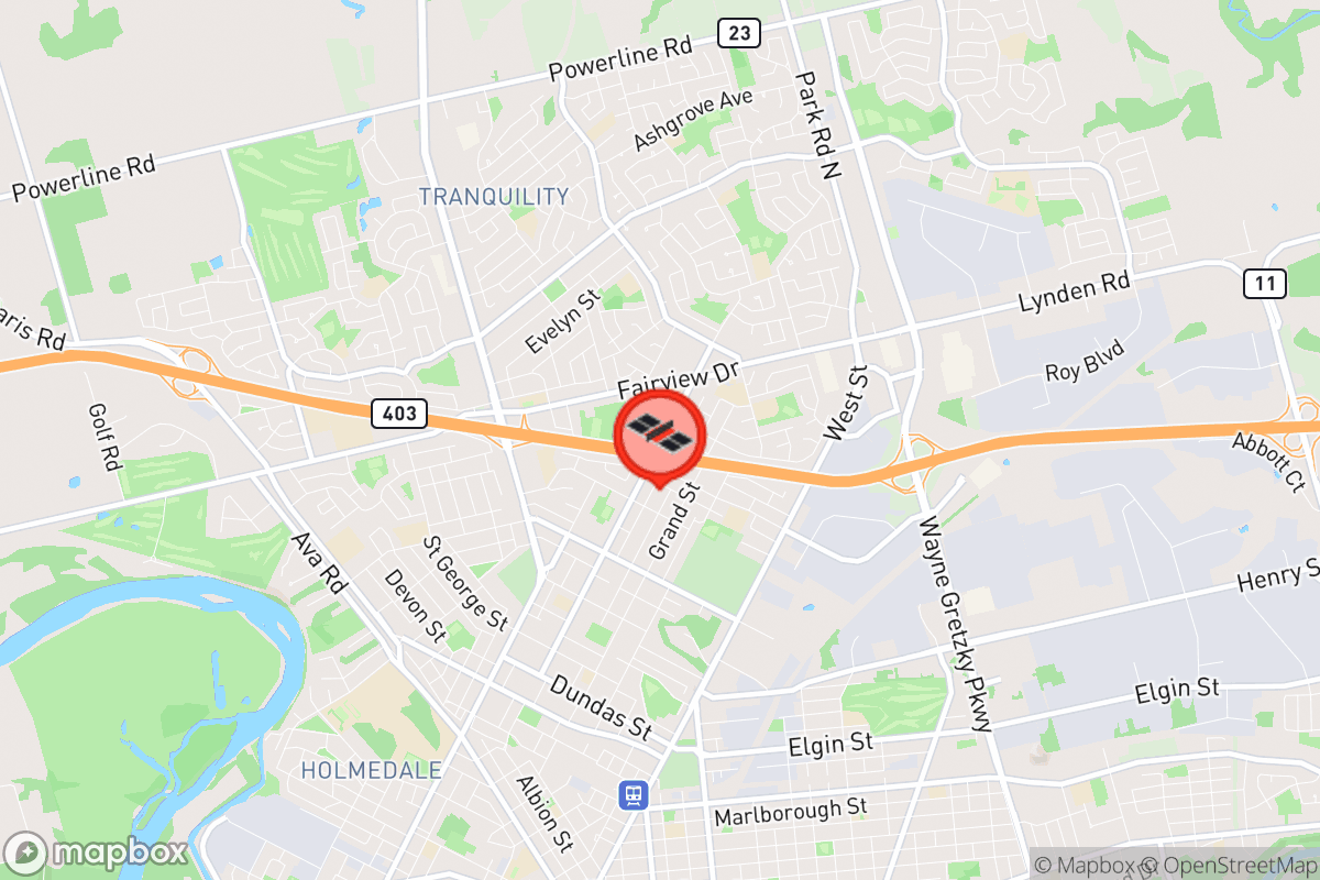 Static map screenshot of the place