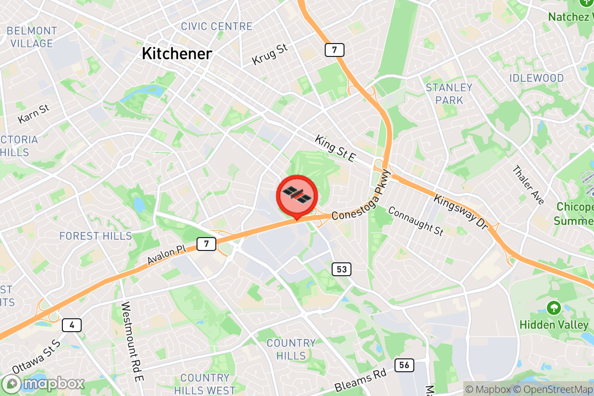 Static map screenshot of the place