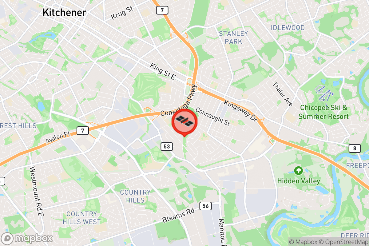 Static map screenshot of the place