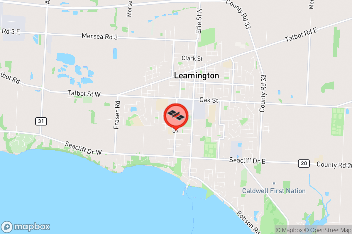 Static map screenshot of the place