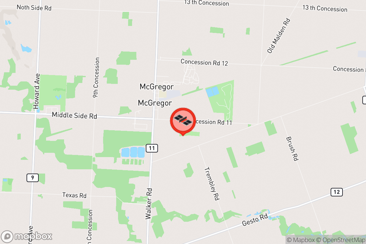 Static map screenshot of the place