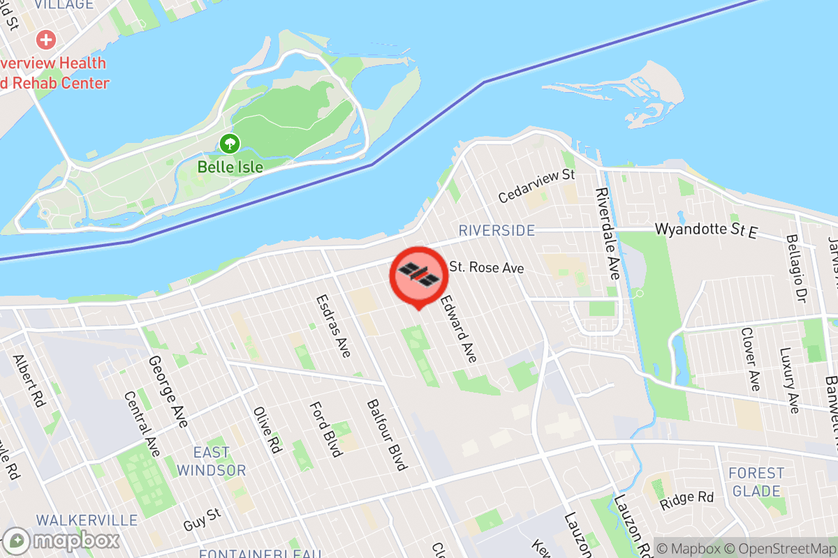 Static map screenshot of the place