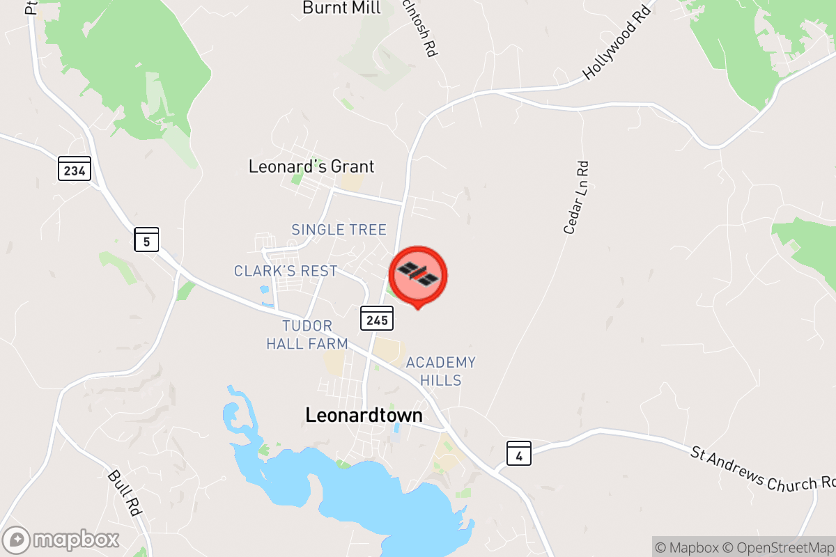 Static map screenshot of the place