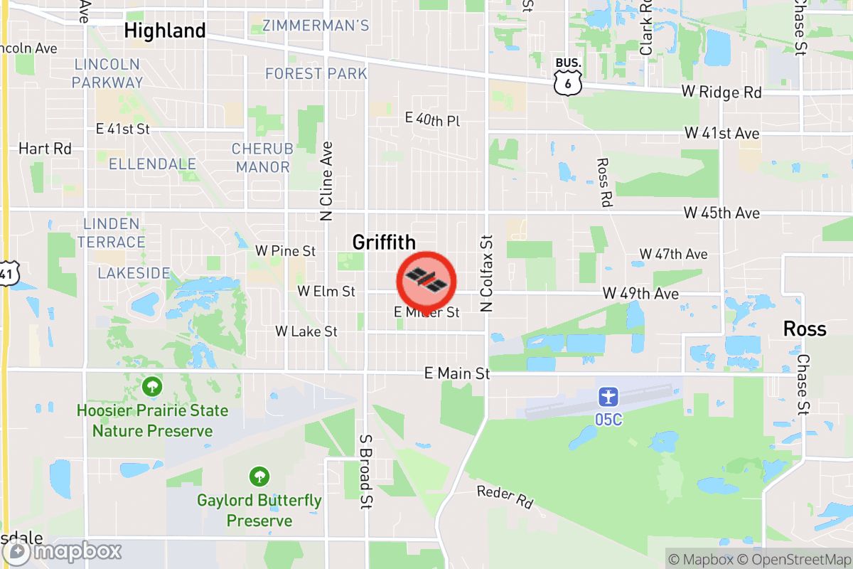 Static map screenshot of the place