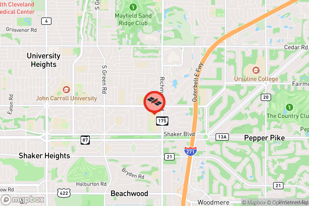 Static map screenshot of the place