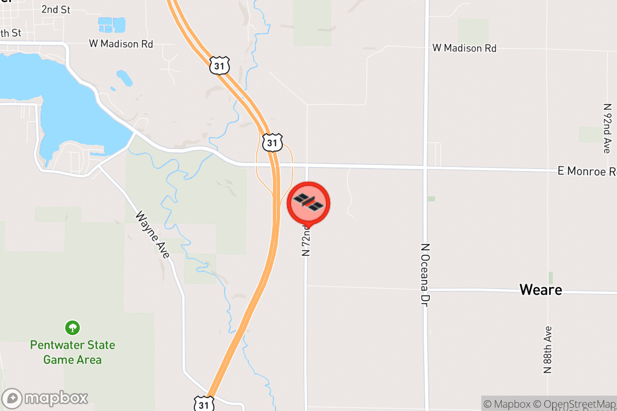 Static map screenshot of the place