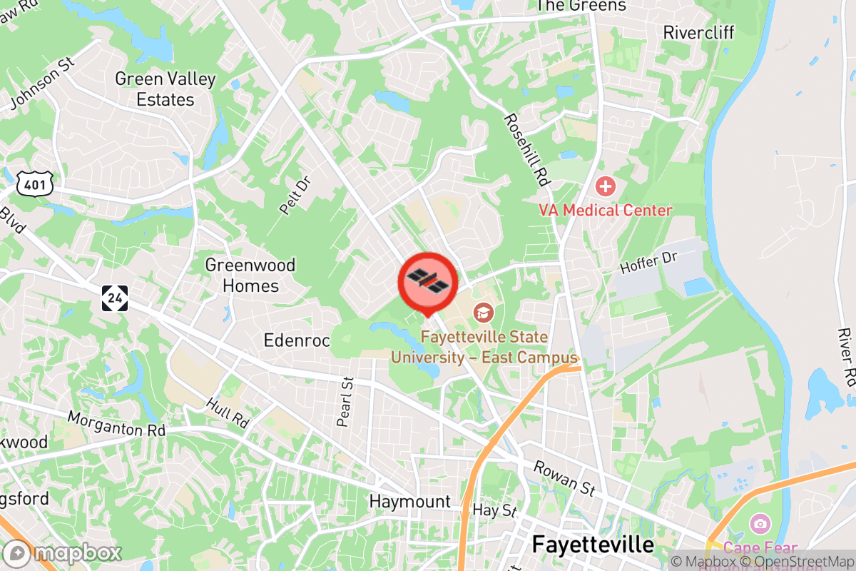 Static map screenshot of the place