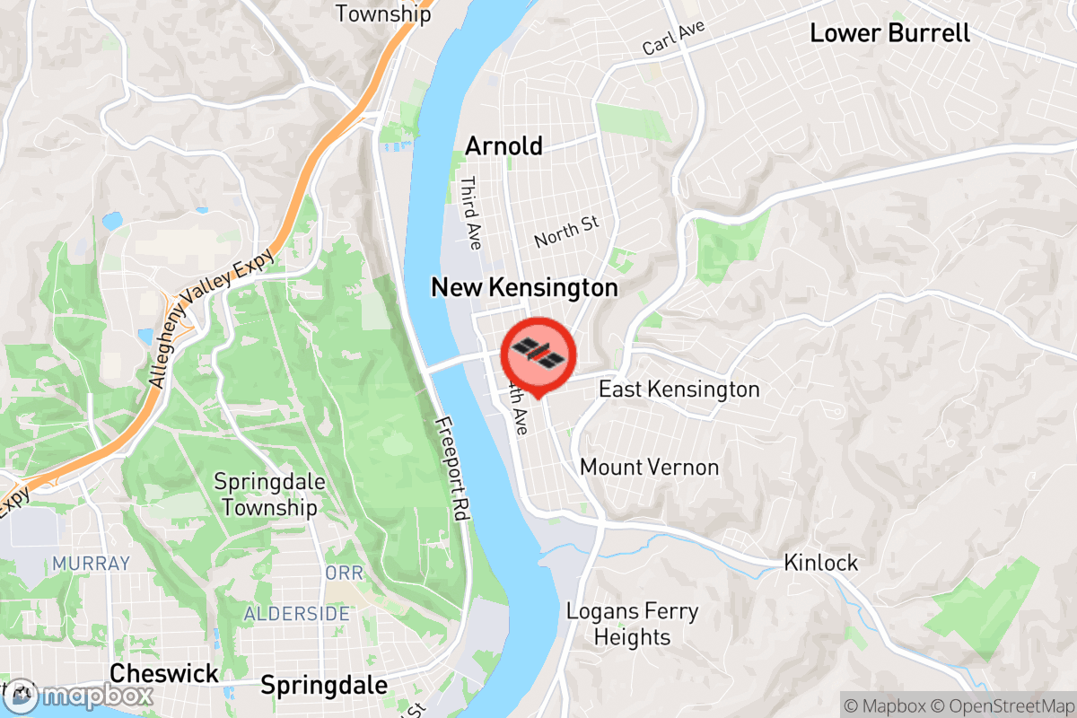 Static map screenshot of the place