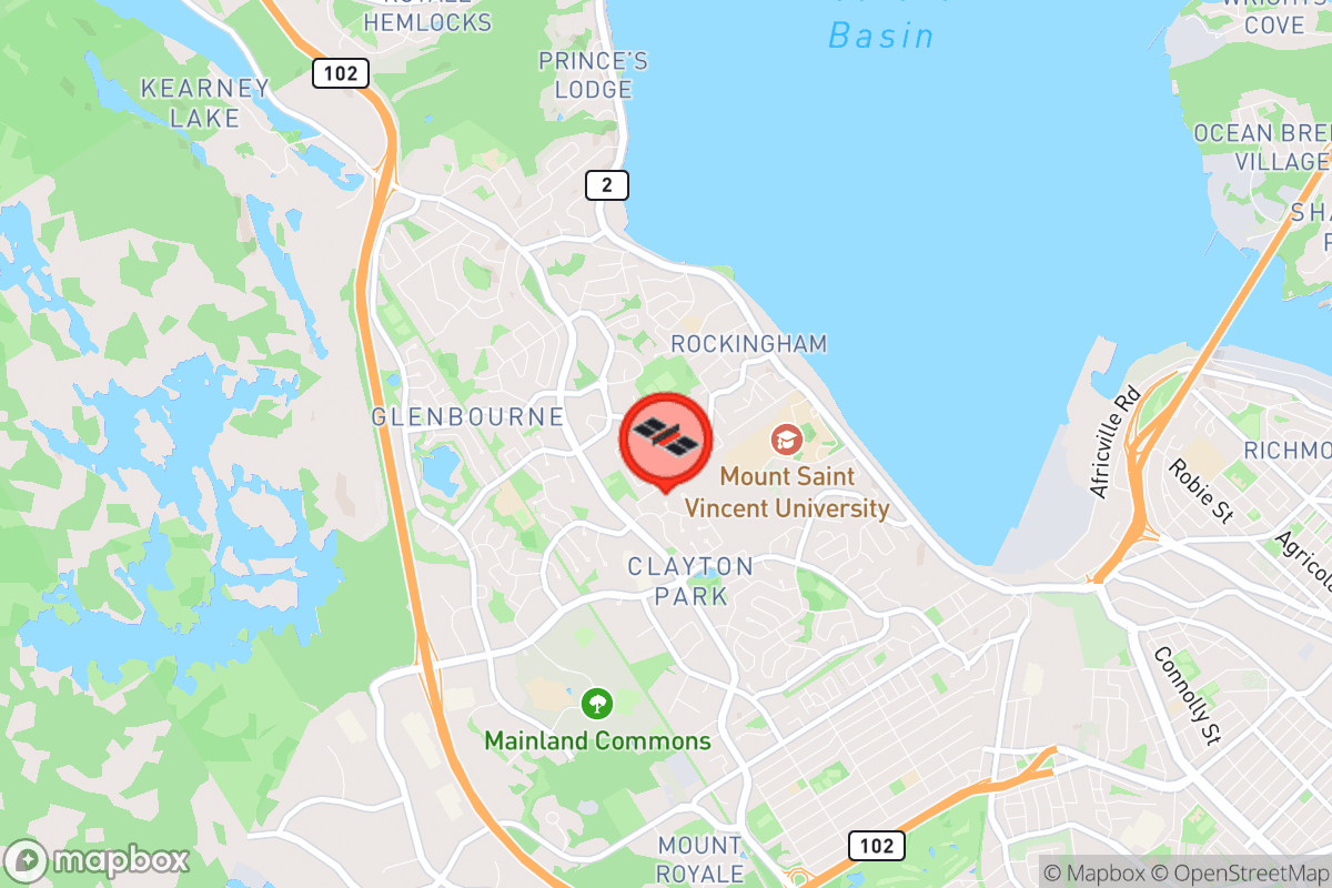 Static map screenshot of the place