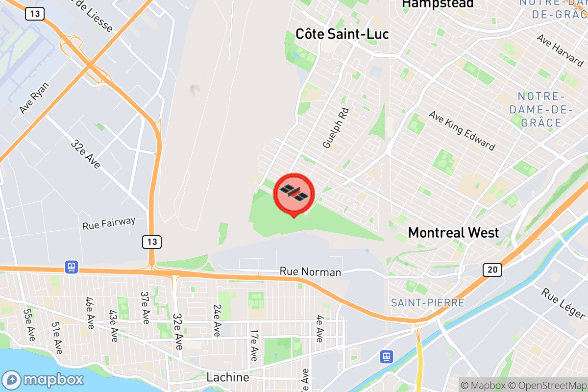 Static map screenshot of the place