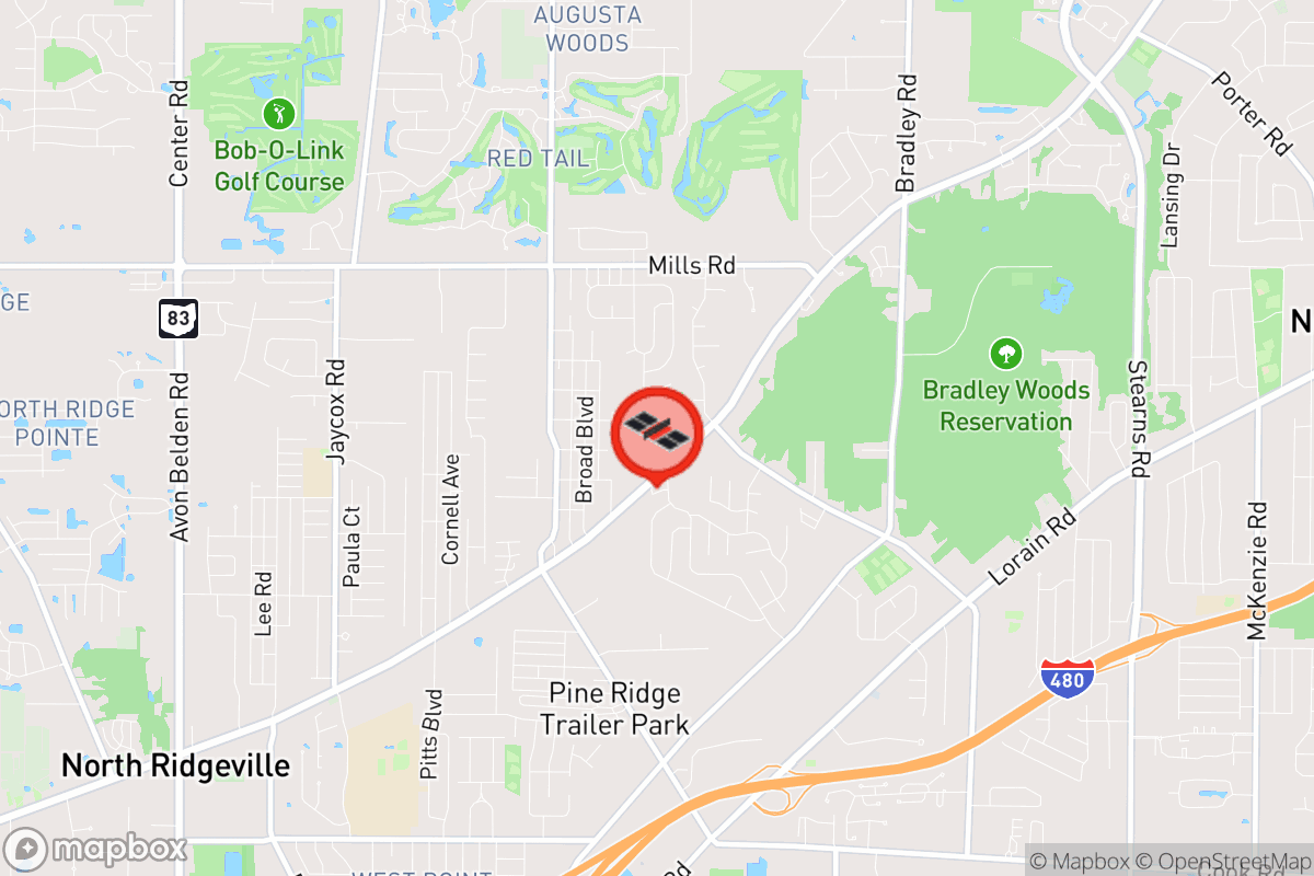 Static map screenshot of the place