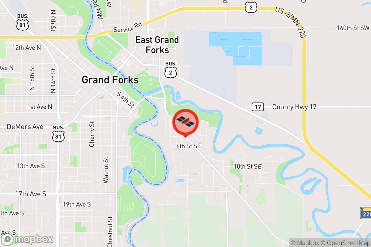 Static map screenshot of the place