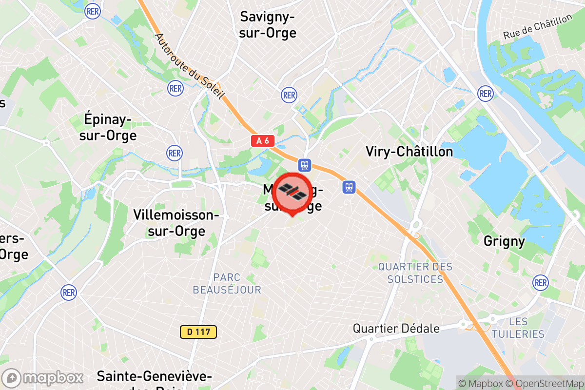 Static map screenshot of the place