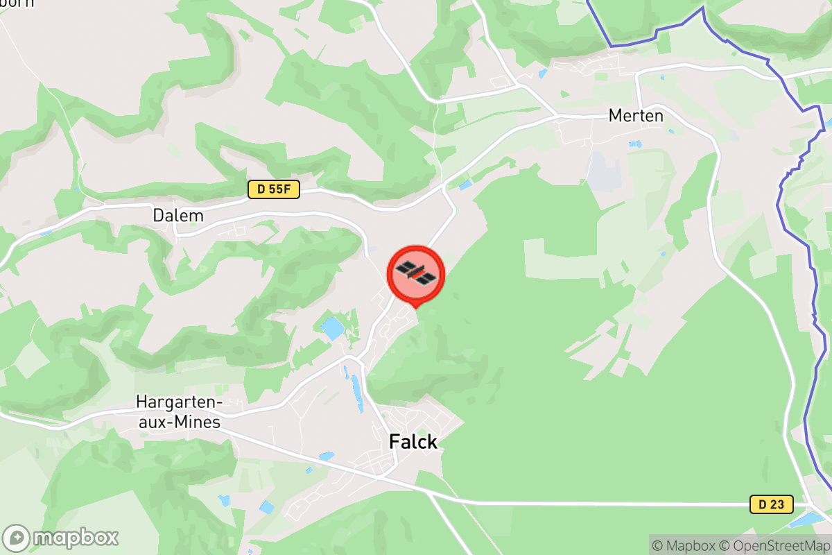 Static map screenshot of the place