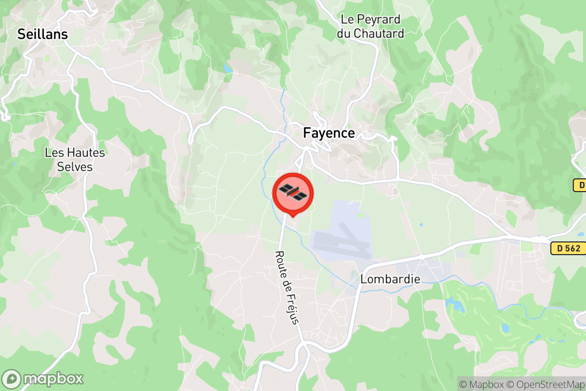 Static map screenshot of the place