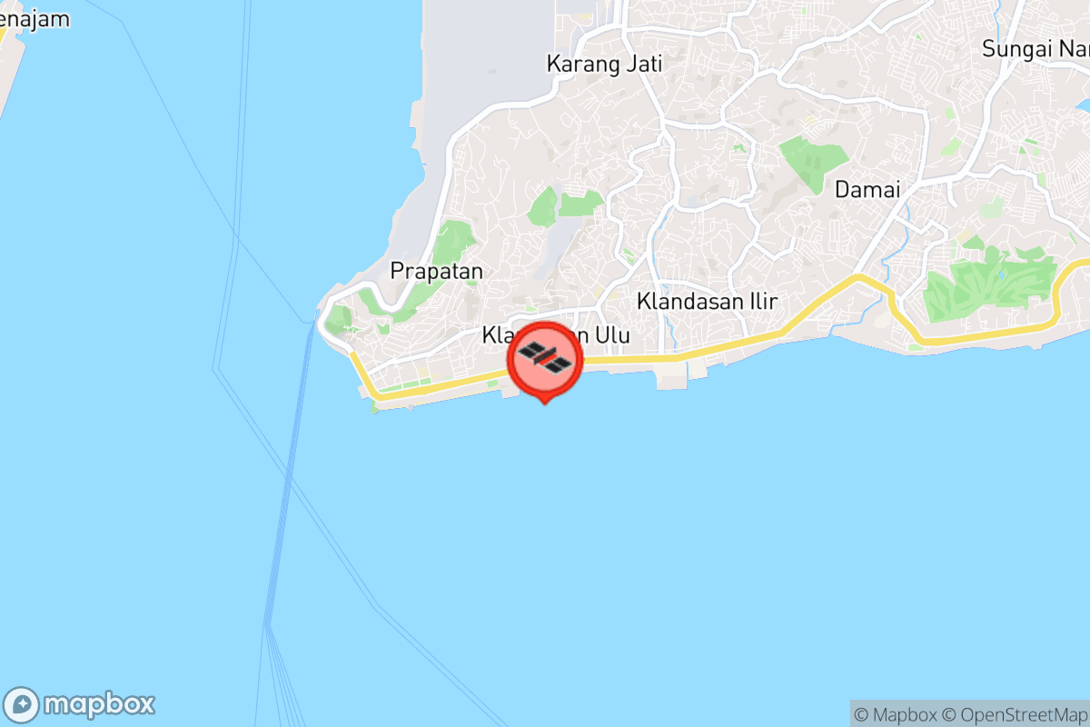 Static map screenshot of the place