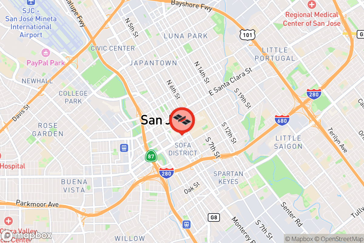 Static map screenshot of the place