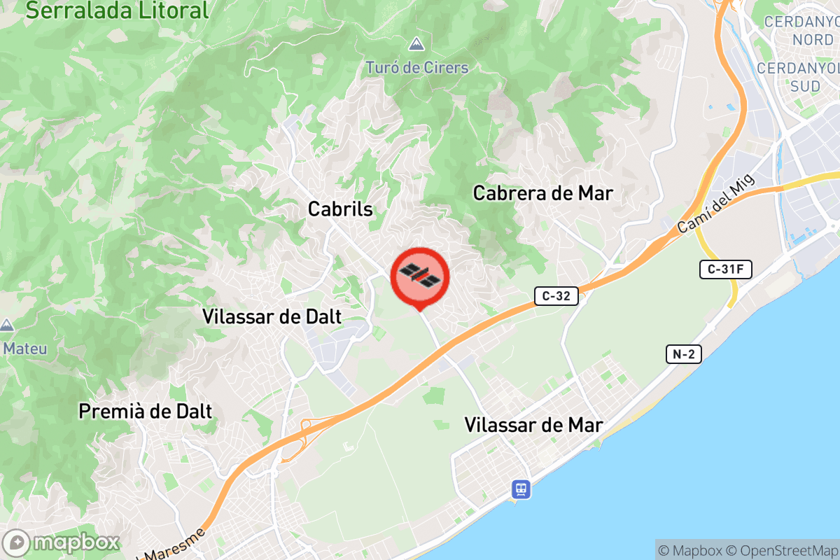 Static map screenshot of the place