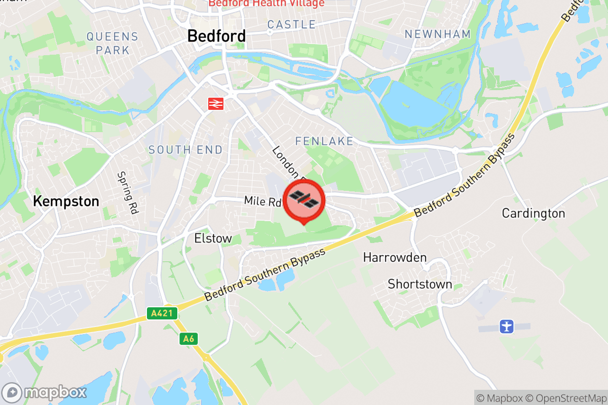 Static map screenshot of the place