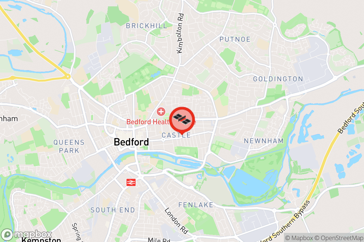 Static map screenshot of the place