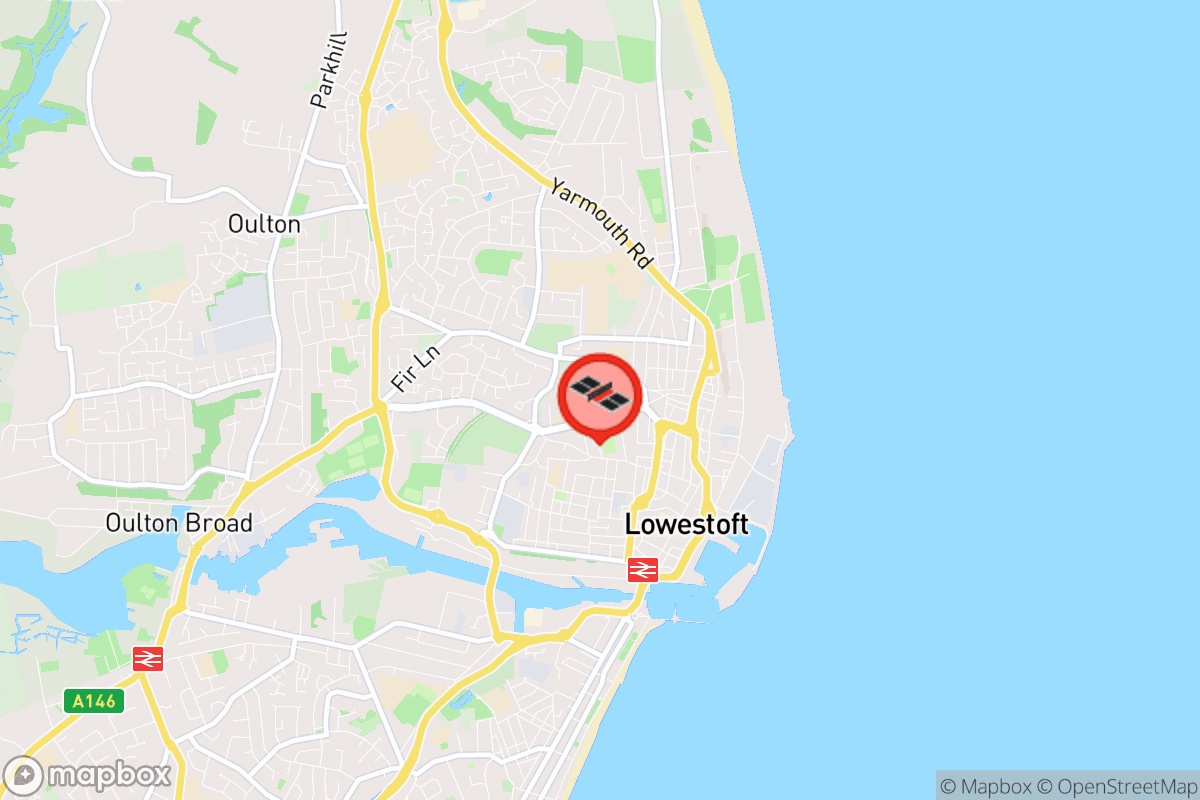 Static map screenshot of the place