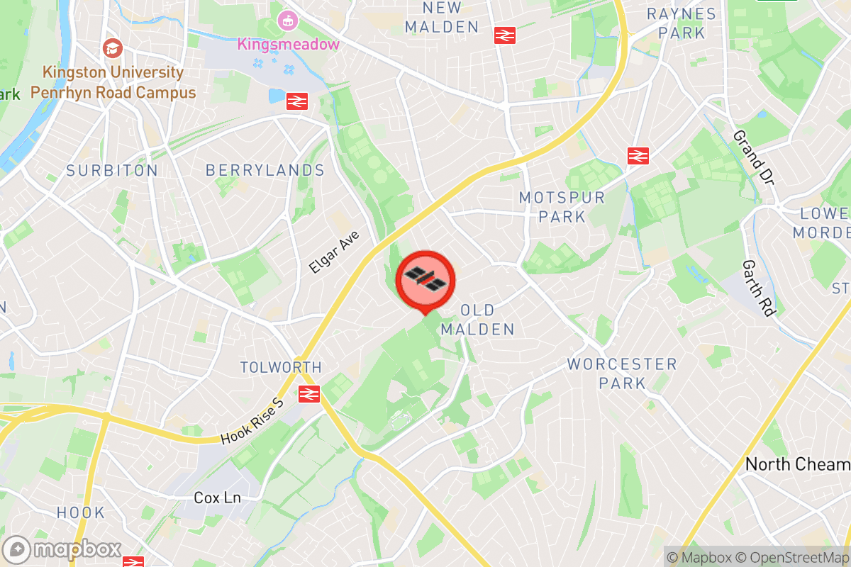 Static map screenshot of the place