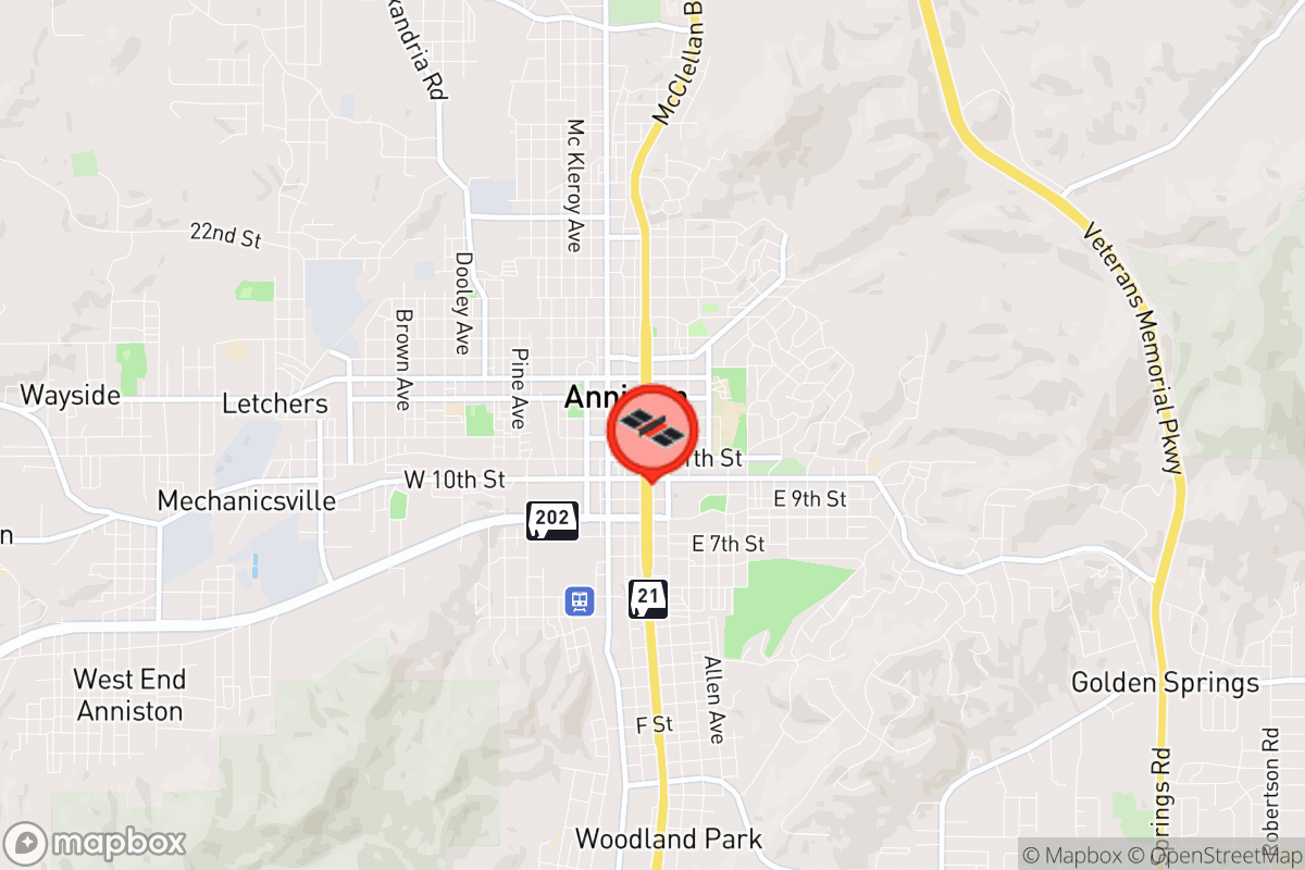 Static map screenshot of the place