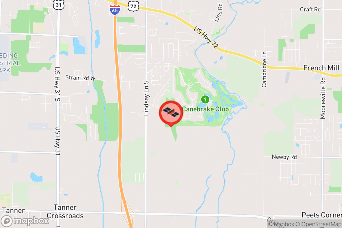 Static map screenshot of the place