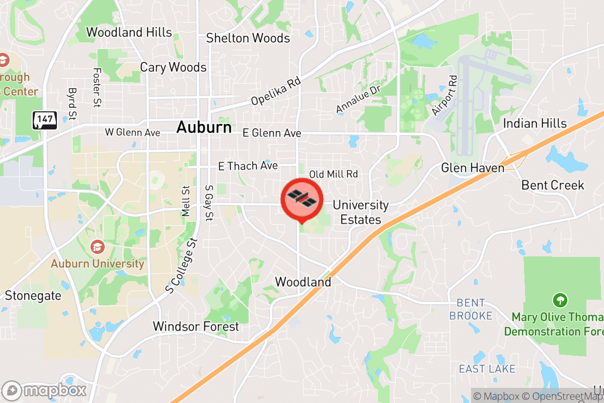 Static map screenshot of the place