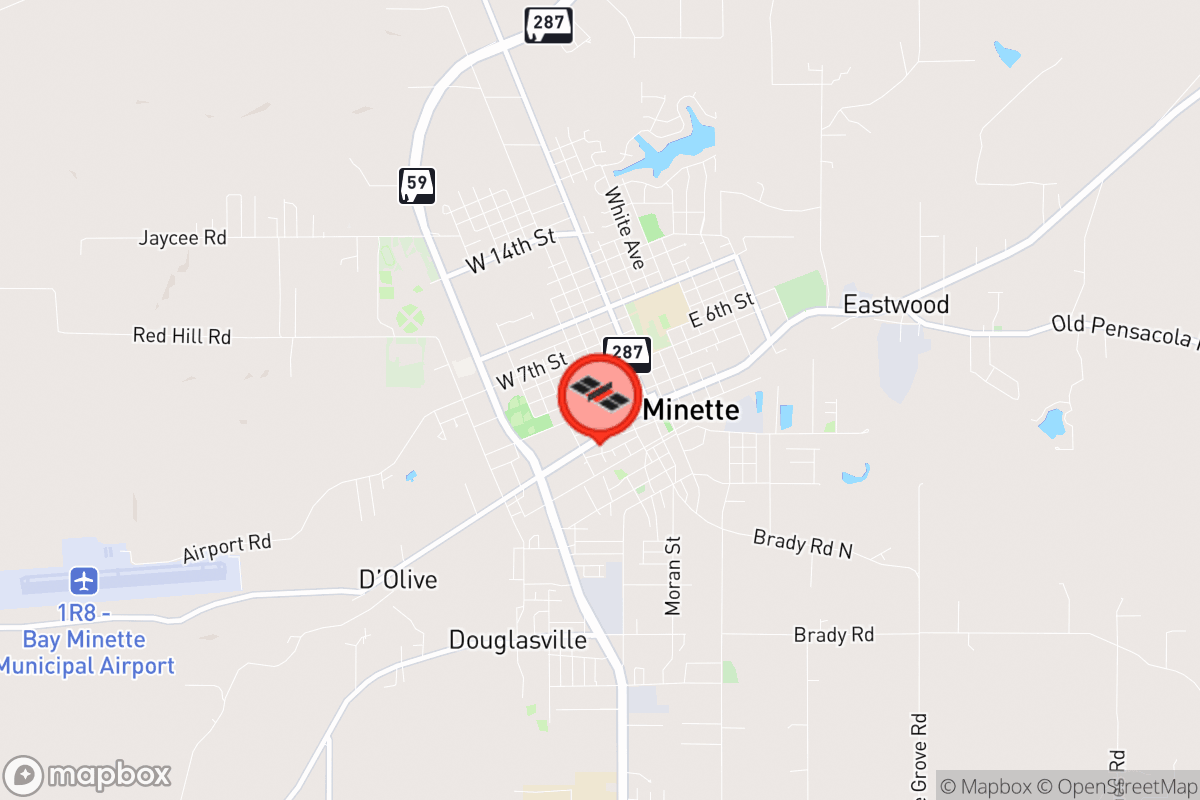 Static map screenshot of the place