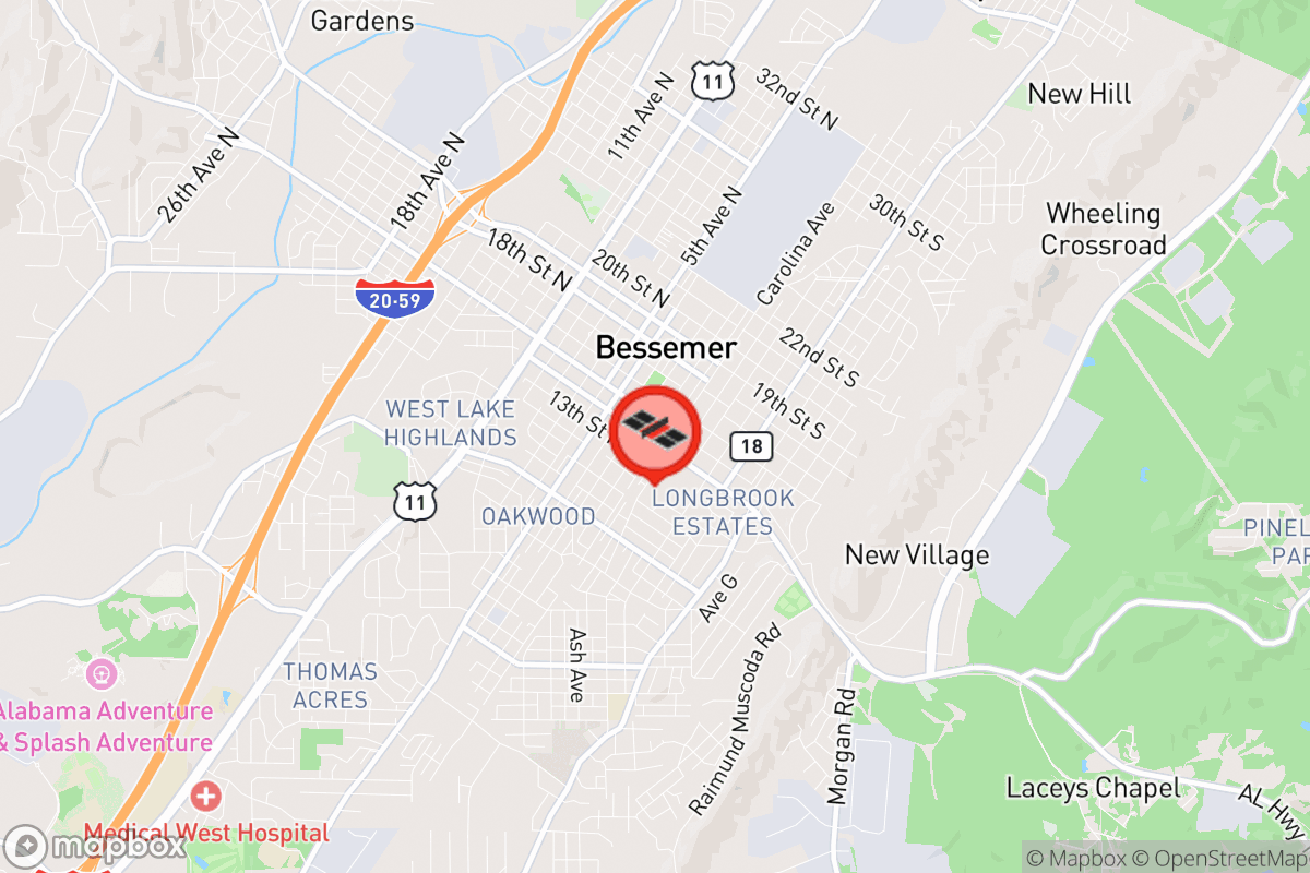 Static map screenshot of the place