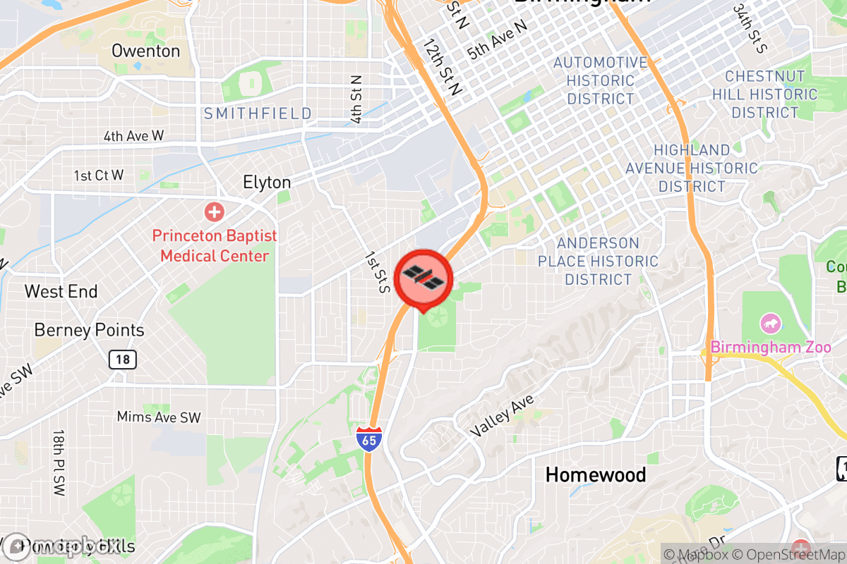 Static map screenshot of the place