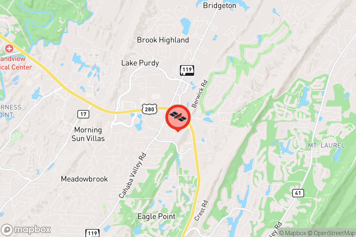 Static map screenshot of the place