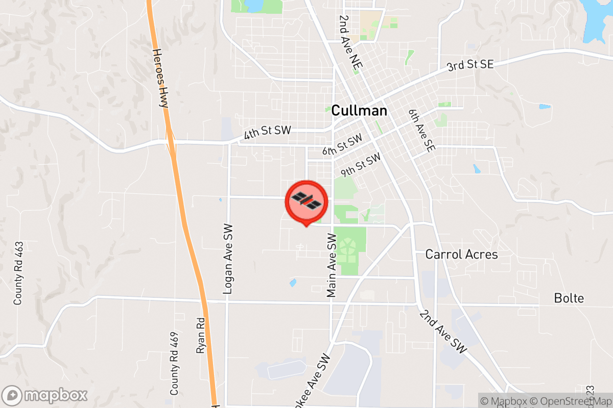 Static map screenshot of the place