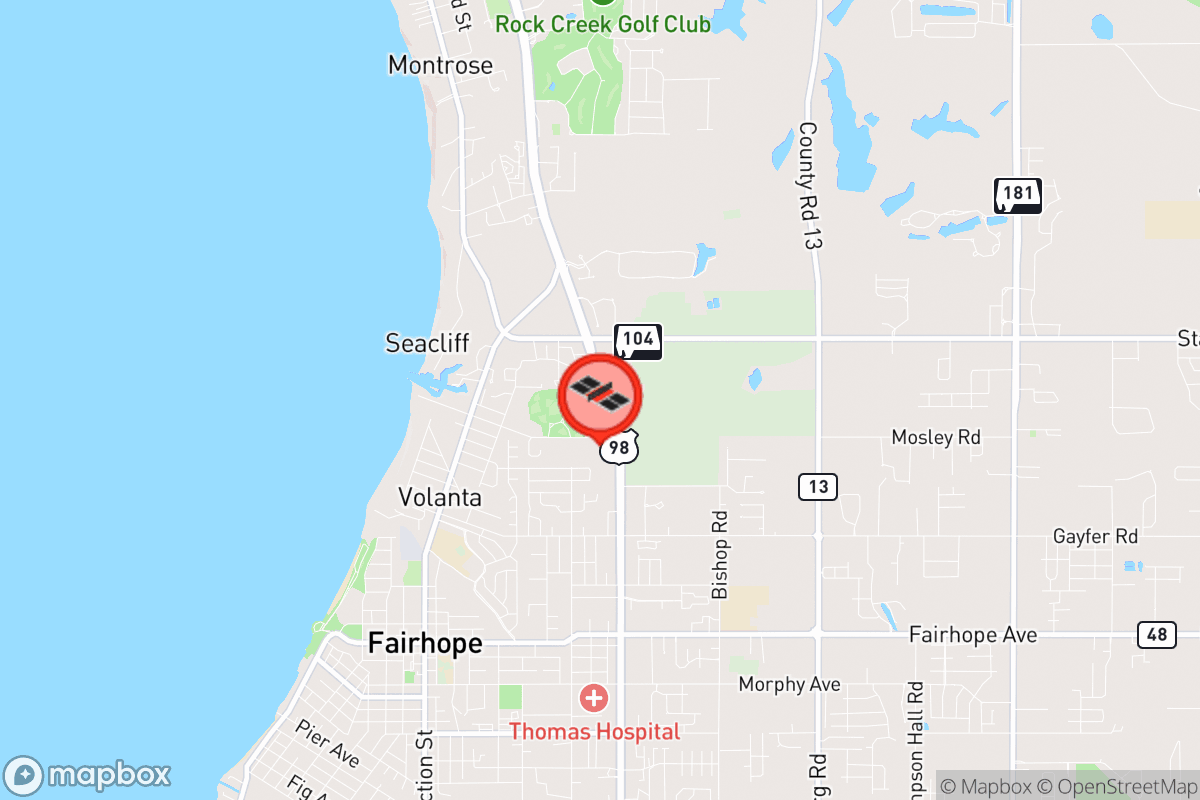 Static map screenshot of the place