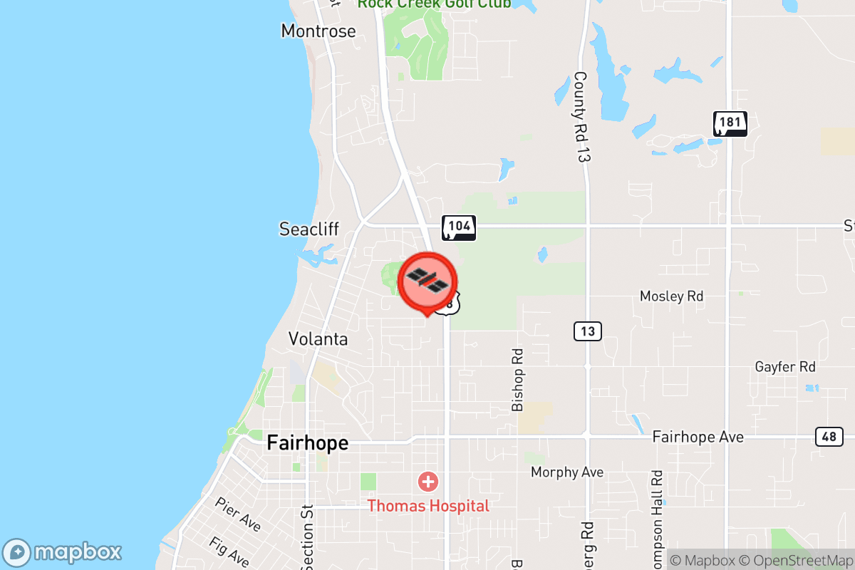 Static map screenshot of the place